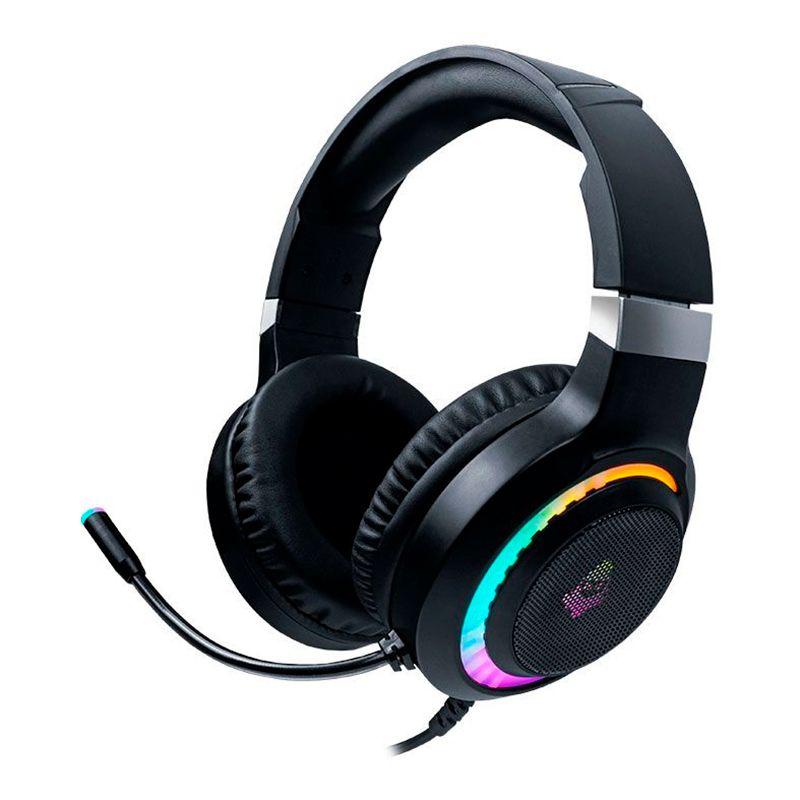 Imagem do produto Headset Gamer Mancer Twilight, RGB, Drivers 50mm, Preto, MCR-TLT-RGB02 em Magazine Luiza